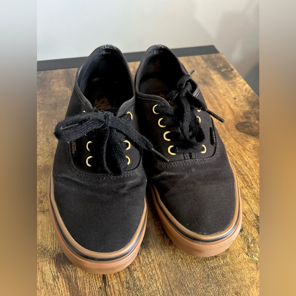 VANS, Authentic, Women’s, Black, 7, Good Condition